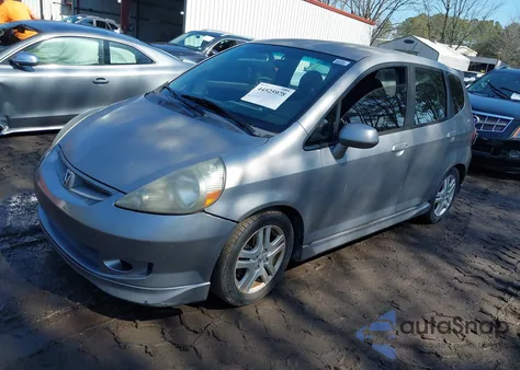 2007 Honda Fit Sport z USA, uszkodzony, nr VIN JHMGD38657S043307